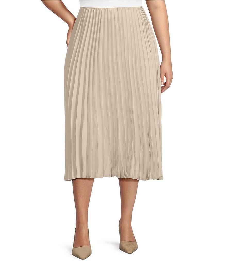 Dex Clothing Plus Pleated Long Skirt product image