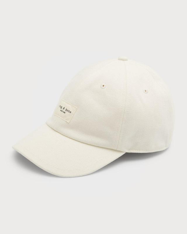 rag & bone Addison Denim Baseball Cap Product Image