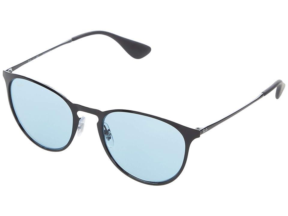 Ray-Ban Erika Metal Evolve Sunglasses Frame Blue Lenses Product Image