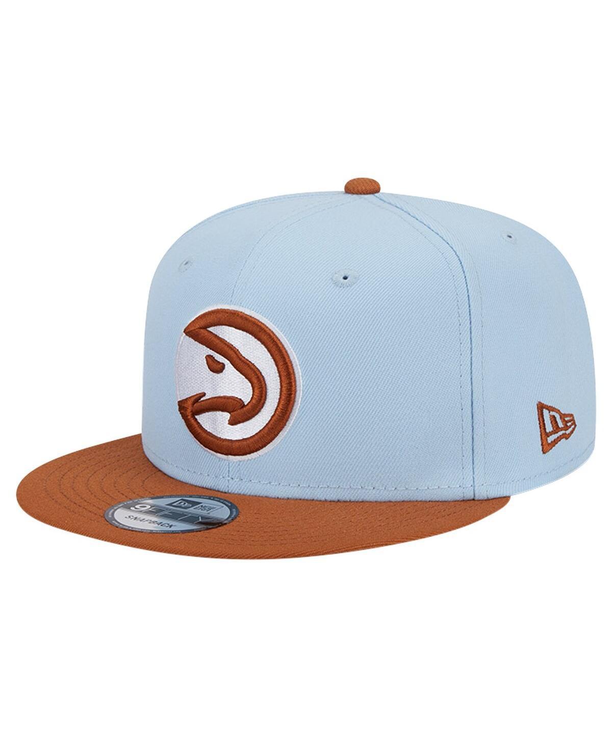 Mens New Era /Brown Atlanta Hawks 2-Tone Color Pack 9FIFTY Snapback Hat Product Image