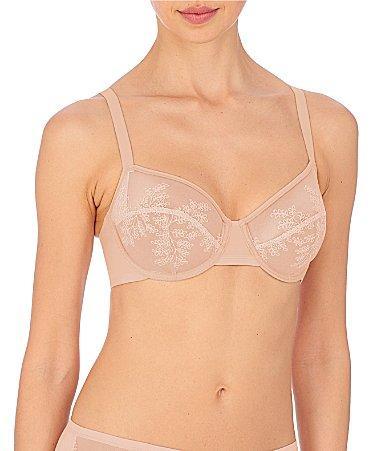 Natori Frame Floral Embroidered Underwire Bra Product Image