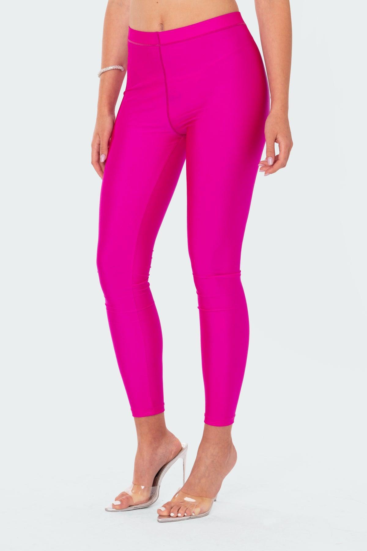 Daphne Shiny Leggings Product Image