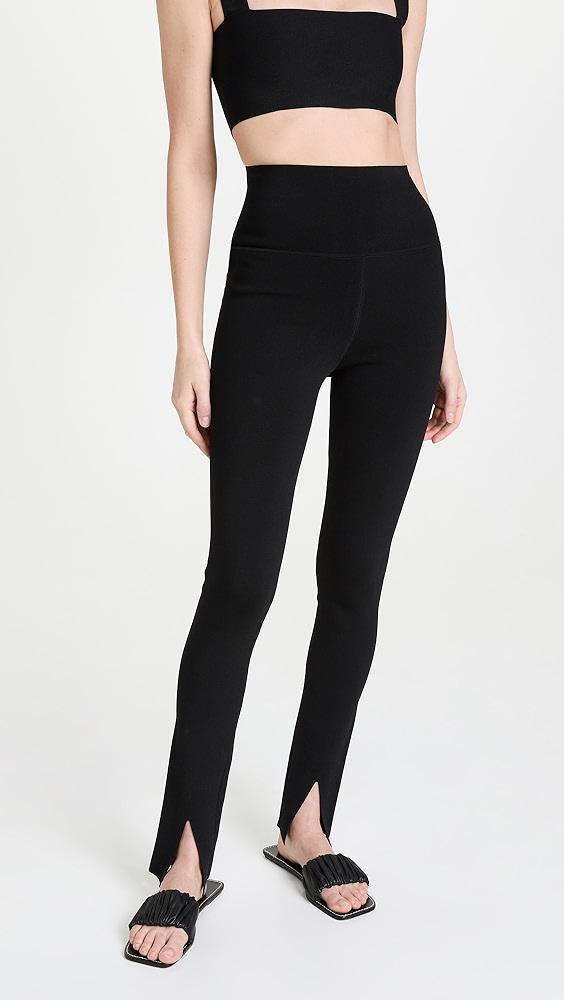 Victoria Beckham Split Front Leggings | Shopbop Product Image