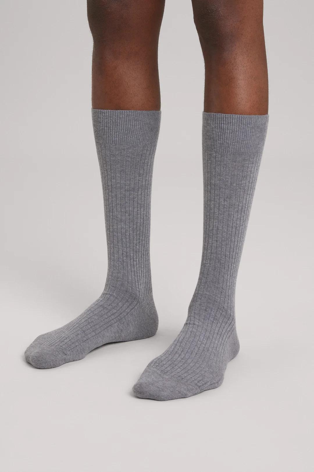 The Ribbed Cotton Sock Product Image