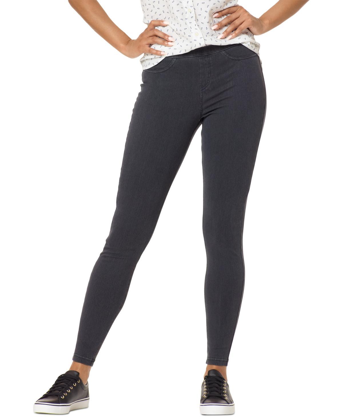 Hue Classic Stretch Denim Leggings, Regular & Plus Sizes Product Image