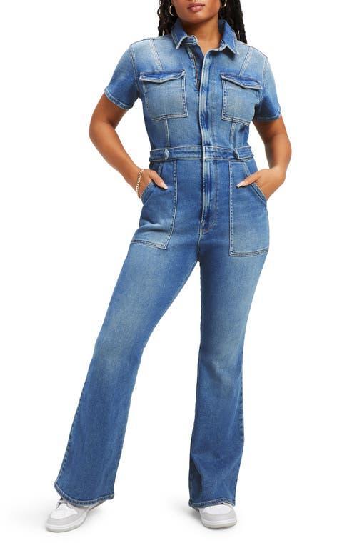 Good American Fit for Success Bootcut Jumpsuit Product Image