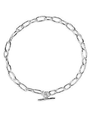 Womens Classico Sterling Silver Oval-Link Chain Necklace Product Image