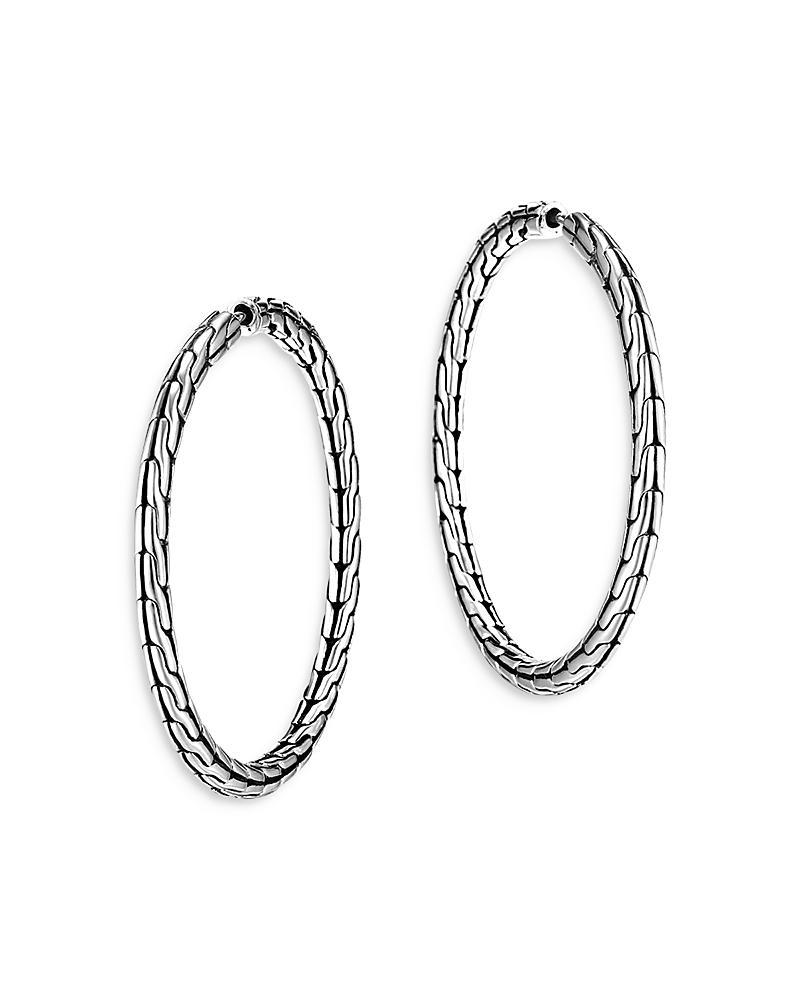 John Hardy Classic Chain Medium Hoop Earrings Product Image