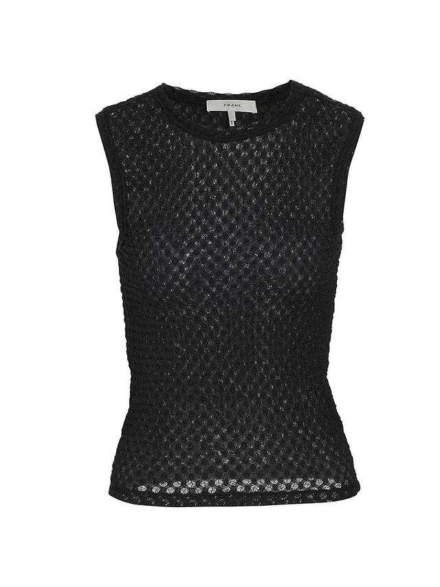 FRAME Sleeveless Mesh Top Product Image