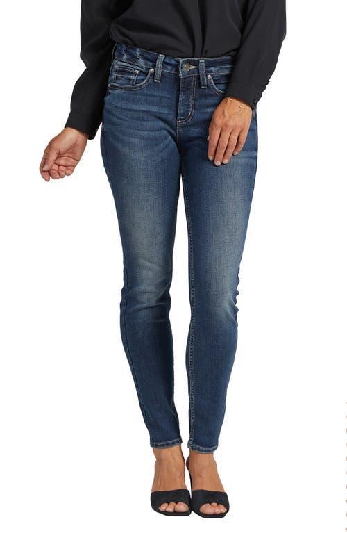 Silver Jeans Co. Suki Mid-Rise Skinny Jeans L93136COO312 (Indigo) Women's Jeans Product Image