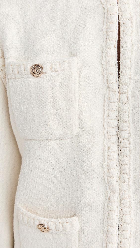 endless rose Braided Knit Jacket | Shopbop Product Image