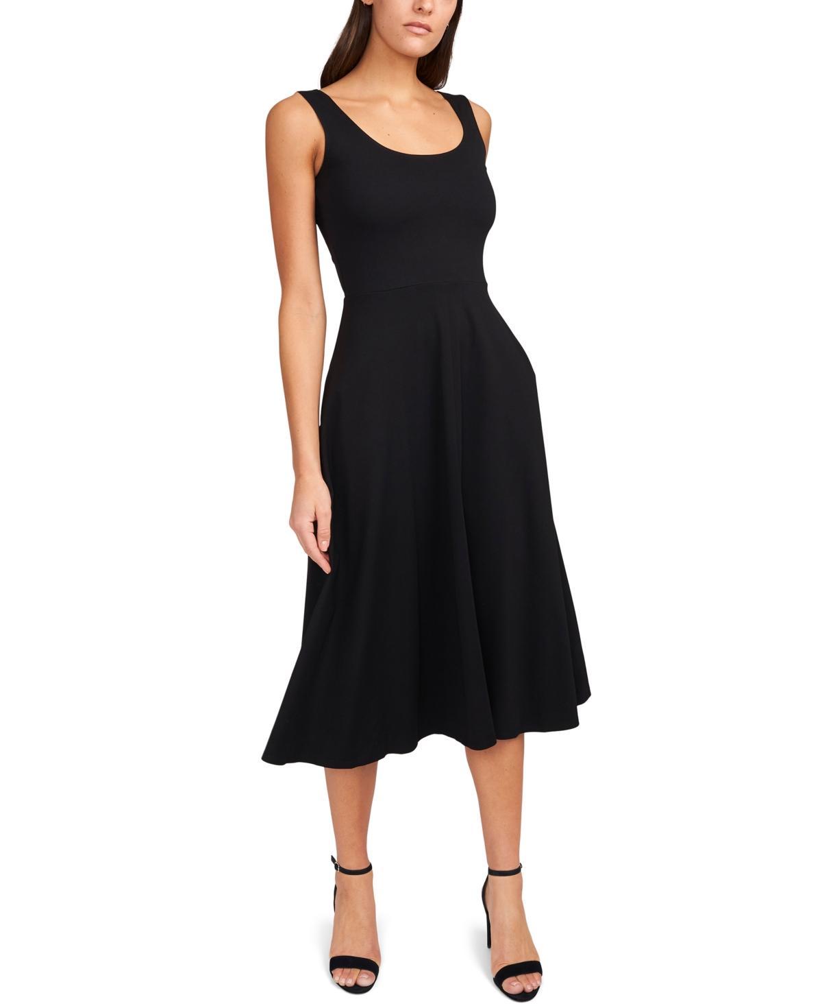 Msk Solid Fit-And-Flare Midi Tank Dress Product Image