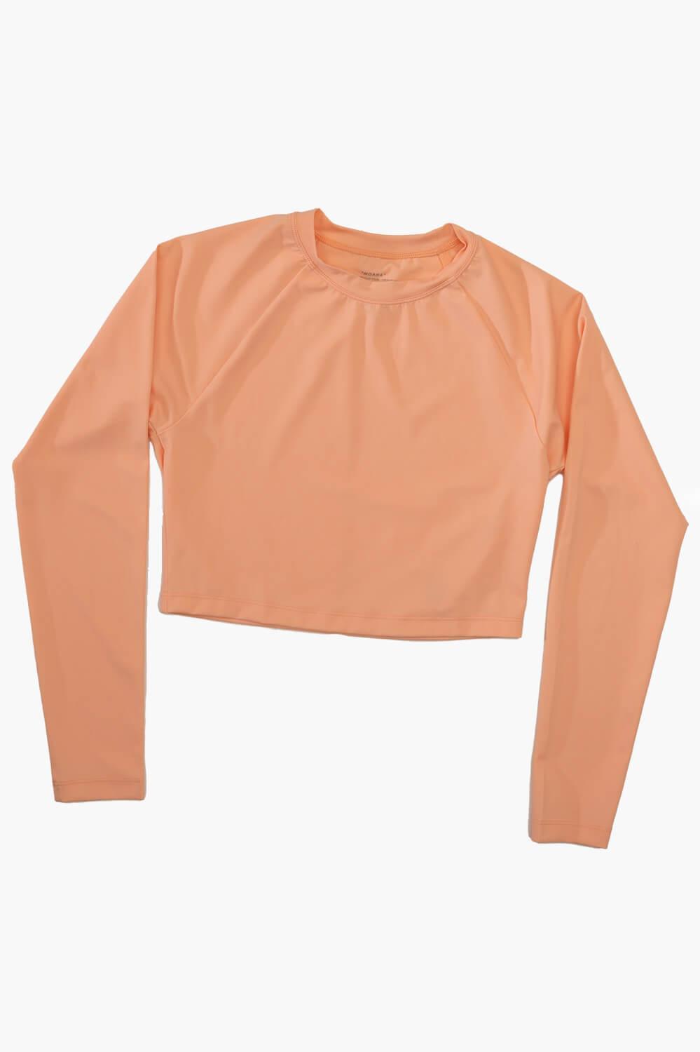 Moana Long Sleeved Crop Rashie - Coronado Female Product Image