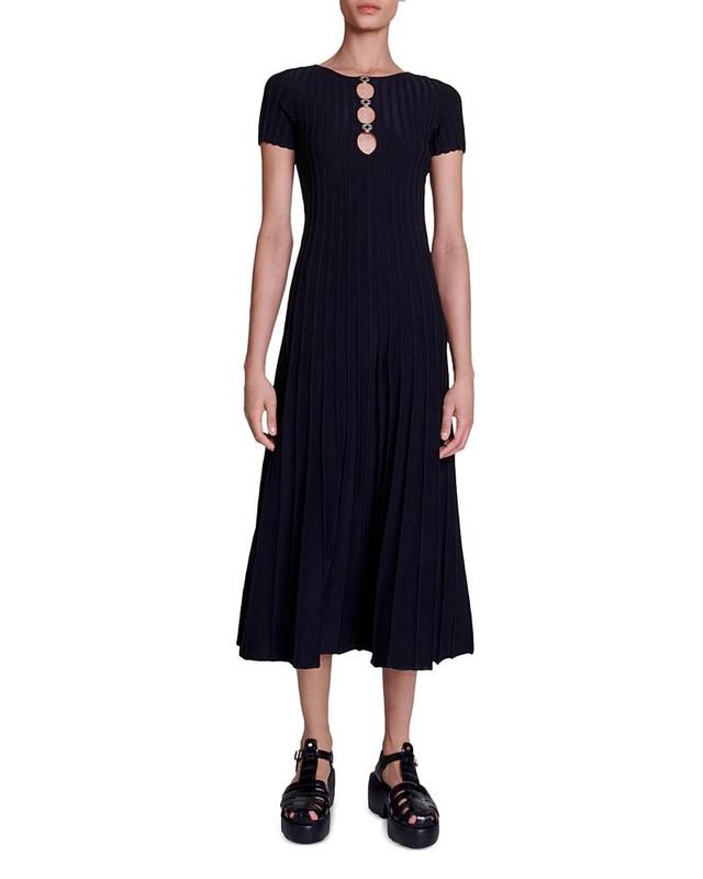 Womens Rib Knit Maxi Dress Product Image