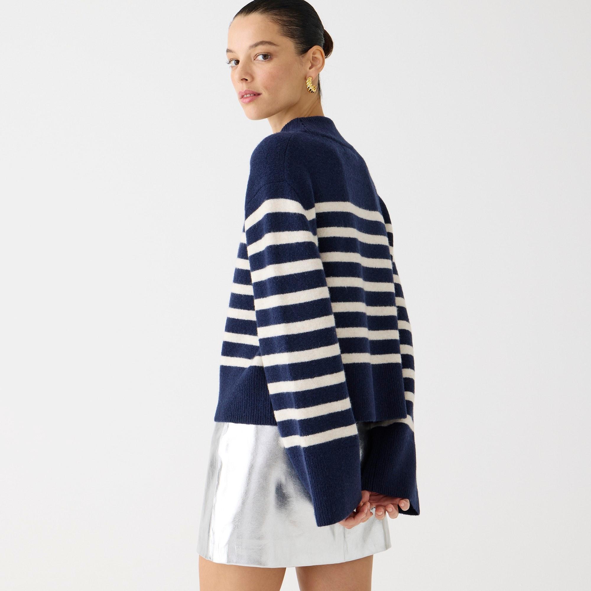 Chunky crewneck sweater in Supersoft yarn Product Image