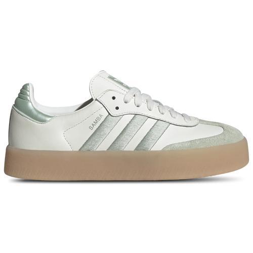 adidas Womens Originals Sambae - Soccer Shoes Off White/Linen Green Product Image