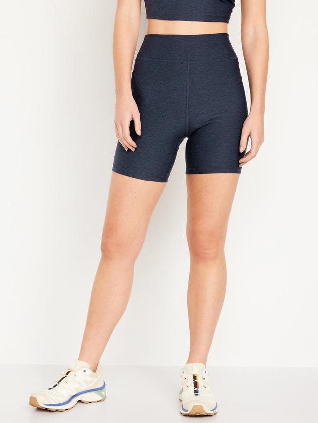 Extra High-Waisted CloudComfy Biker Shorts -- 6-inch inseam Product Image