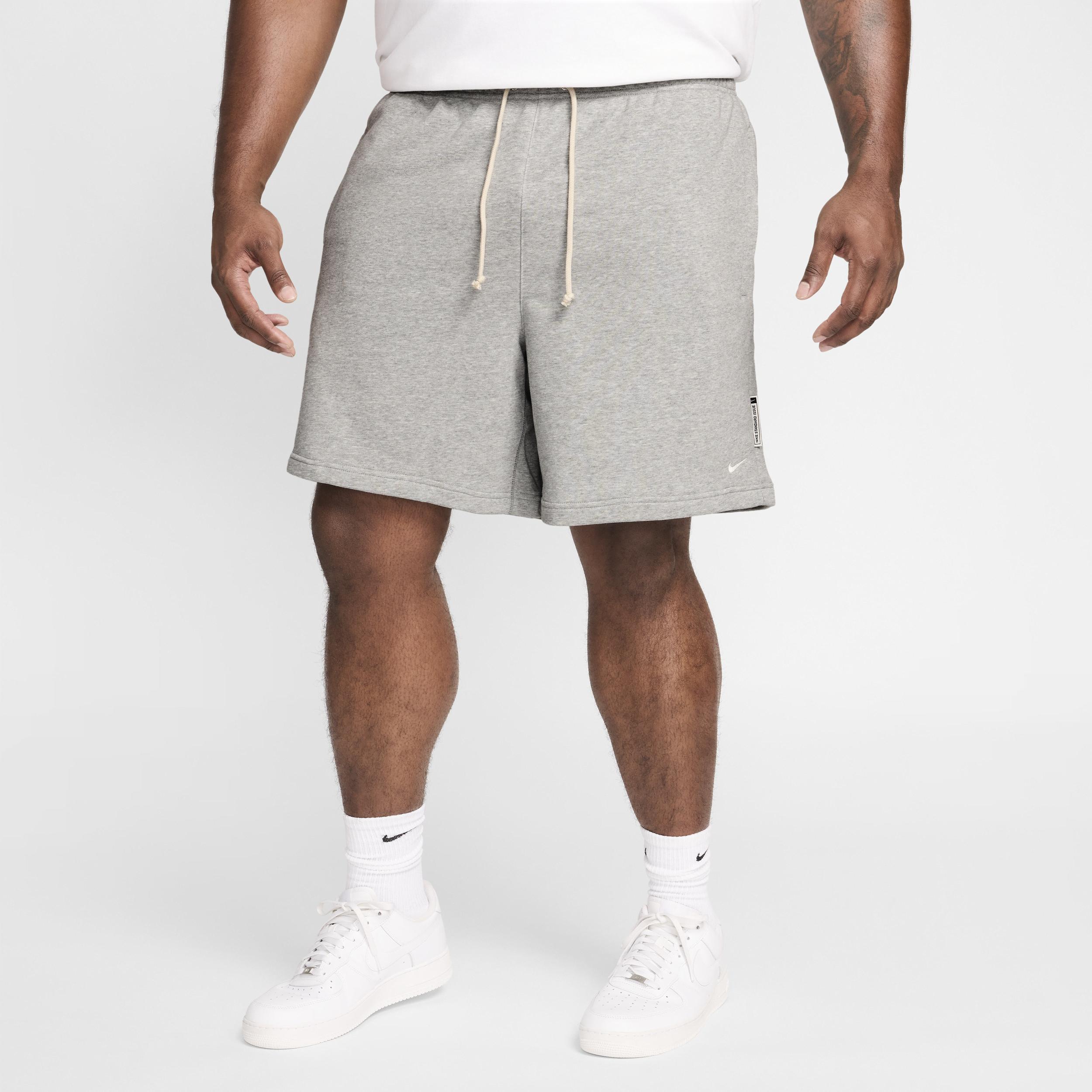 Nike Mens Standard Issue 8 Dri-FIT Fleece Basketball Shorts Product Image