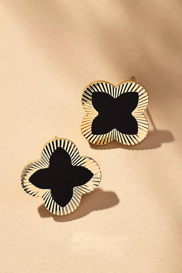 Clover Post Earrings Product Image