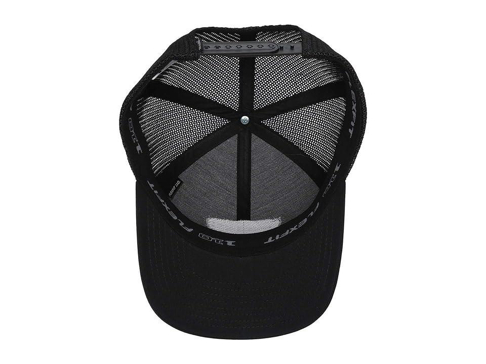 Mens Travis Mathew Black Presidential Suite Trucker Adjustable Hat Product Image