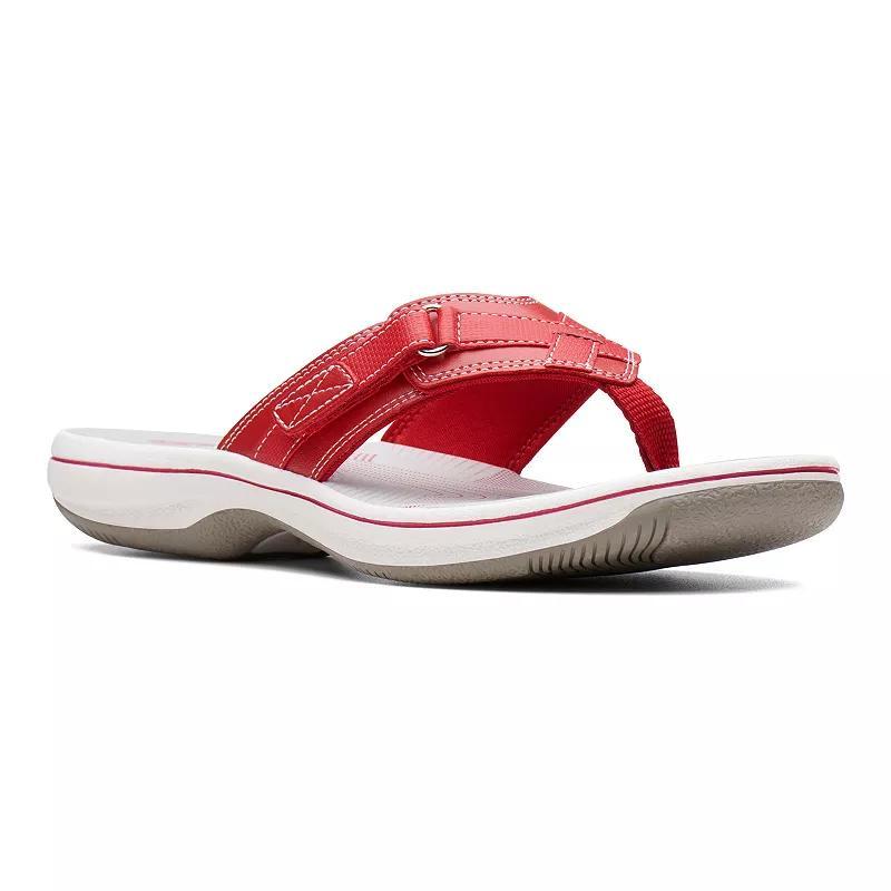 Clarks Breeze Sea Cloudstepper Womens Flip Flop Sandals Product Image