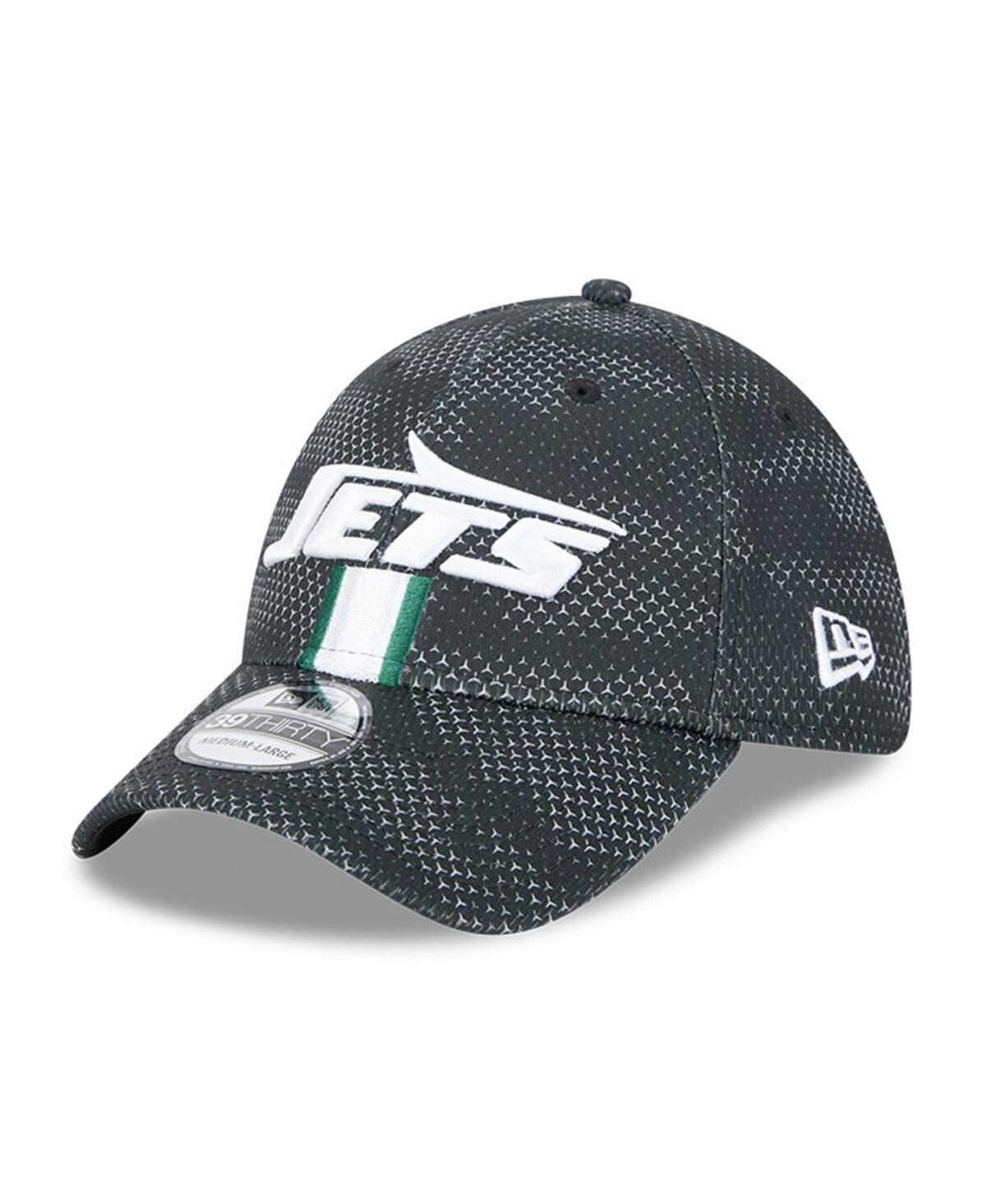 New Era Mens Black New York Jets 2024 Sideline 39THIRTY Flex Hat Product Image