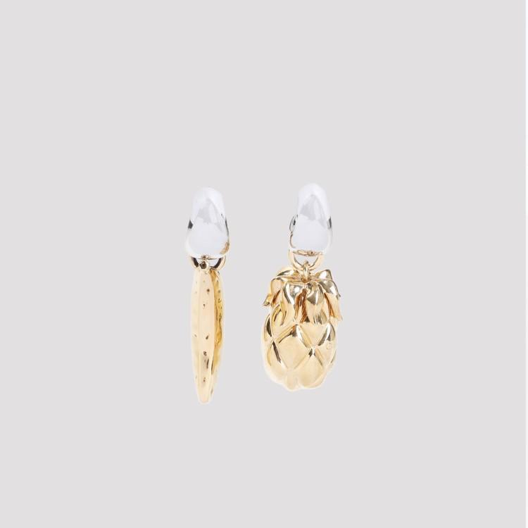 Bananas Earrings In Gold Product Image