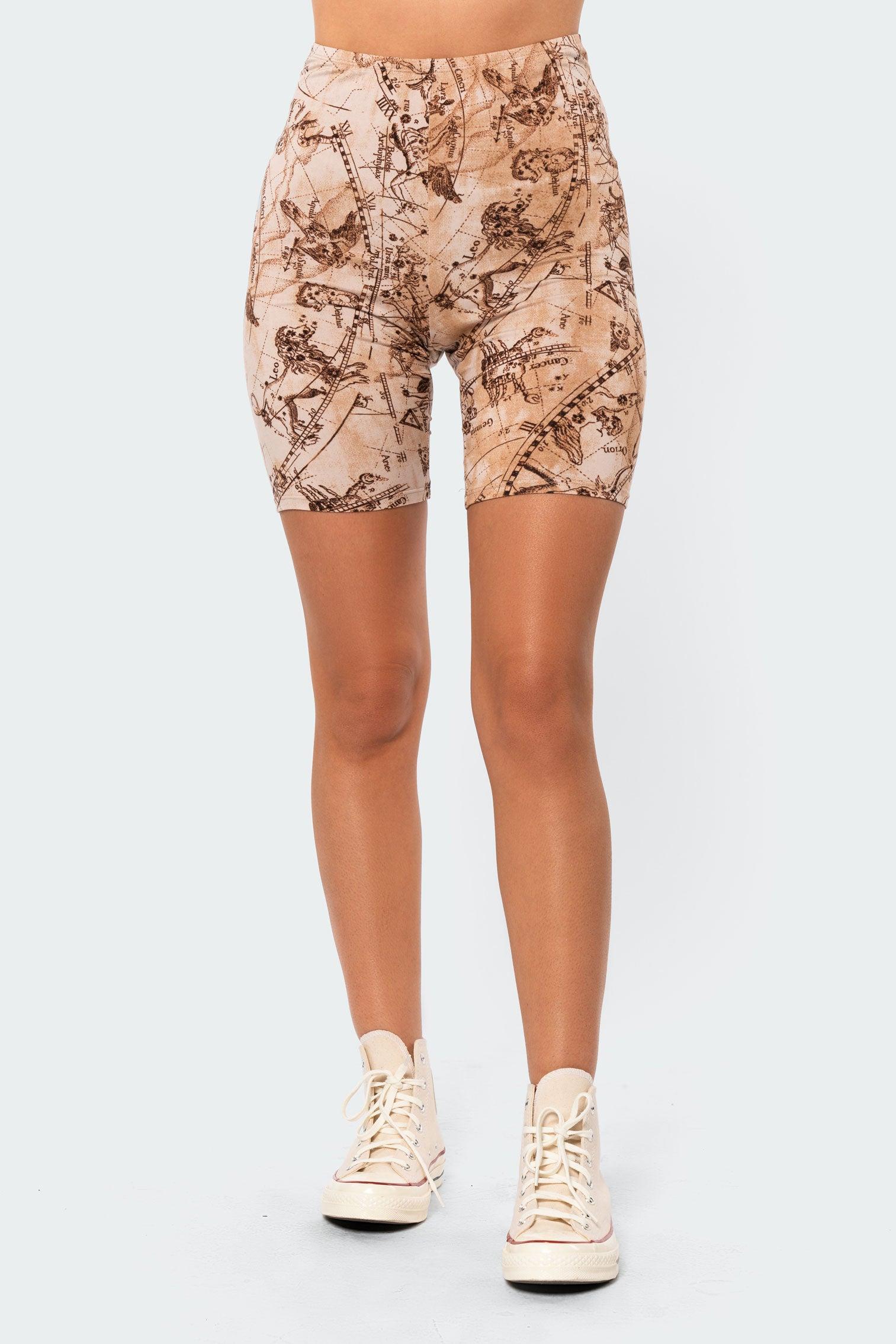 Horoscope Biker Shorts Product Image