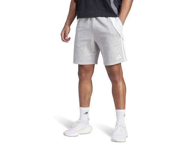 adidas Mens adidas Tiro 24 SW Shorts - Mens Medium Heather/White Product Image