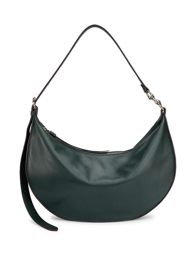 Womens Large Twyla Leather Hobo Bag Product Image