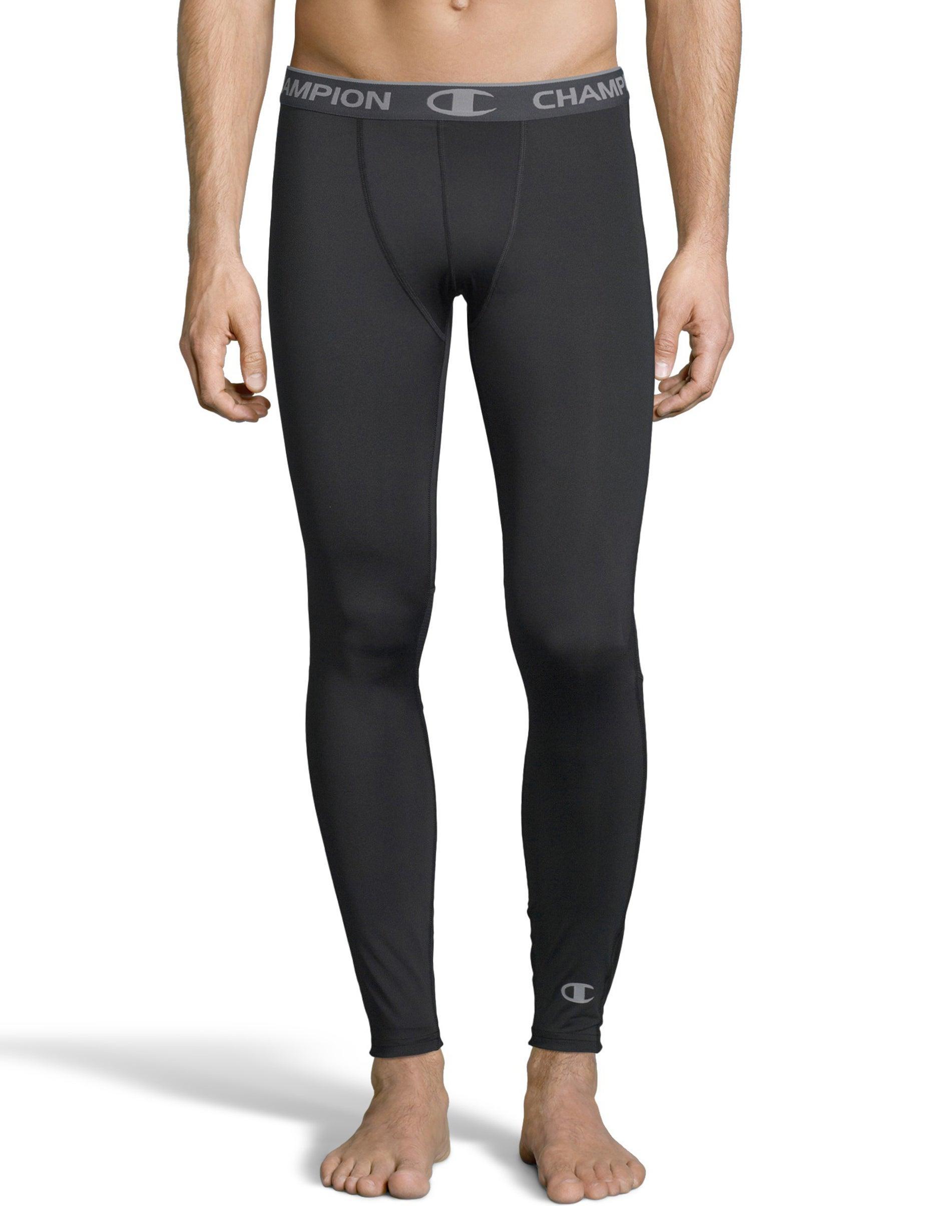 Mens Champion PowerFlex Tights Black L Product Image