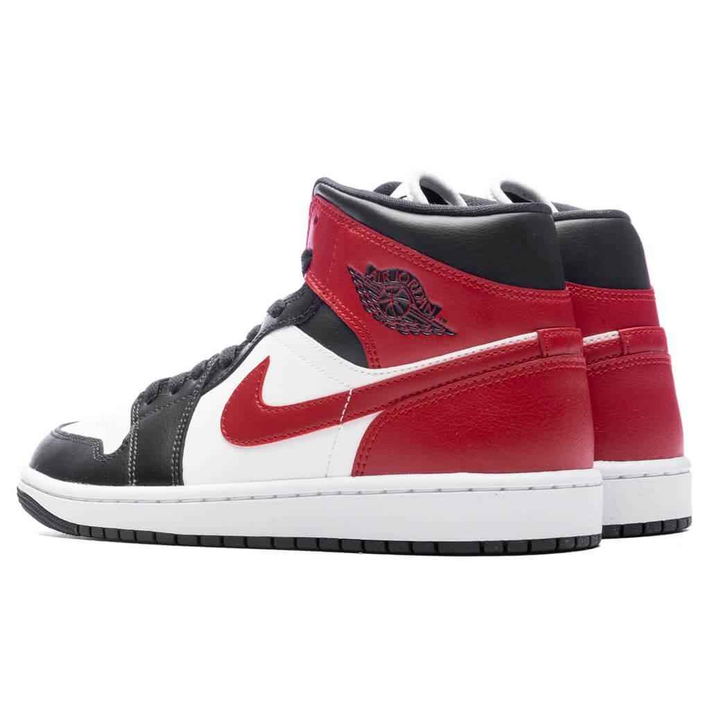 Air Jordan 1 Mid Women's - Sail/Gym Red/Off Noir Female Product Image