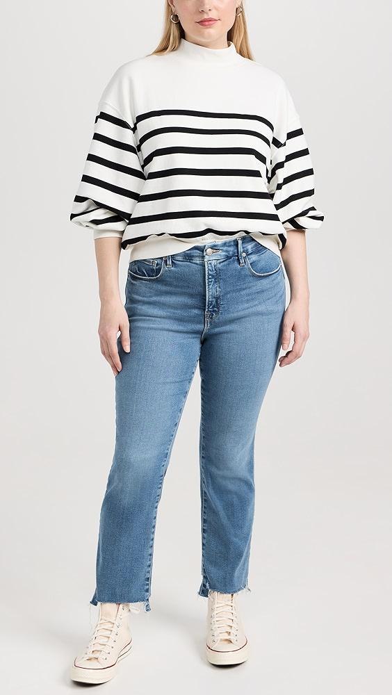 Good American Good Legs Straight Jeans | Shopbop Product Image