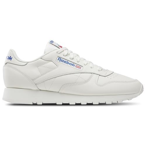 Reebok Mens Reebok Classic Leather - Mens Running Shoes Chalk/Blue Product Image