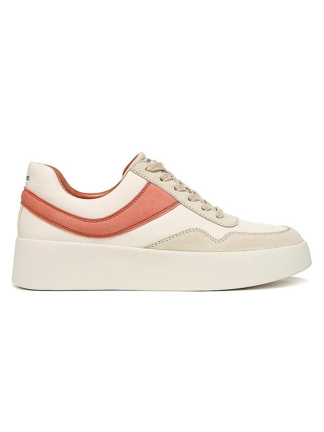 Womens Warren Suede Trimmed Sneakers Product Image