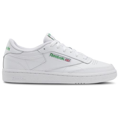 Reebok Womens Reebok Club C 85 - Womens Shoes Footwear White/Footwear White/Gold Metallic Product Image