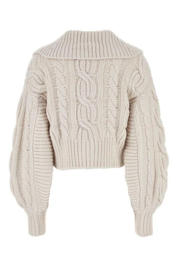 Illustration Cable Cardigan In Multicolor Product Image