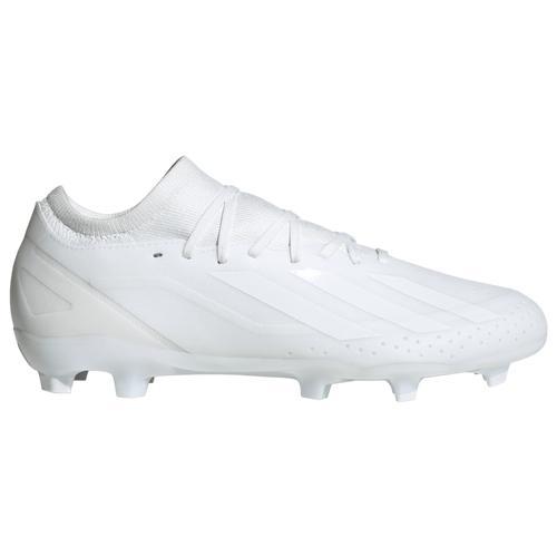 adidas Mens X Crazyfast.3 FG - Soccer Shoes White/White/White Product Image