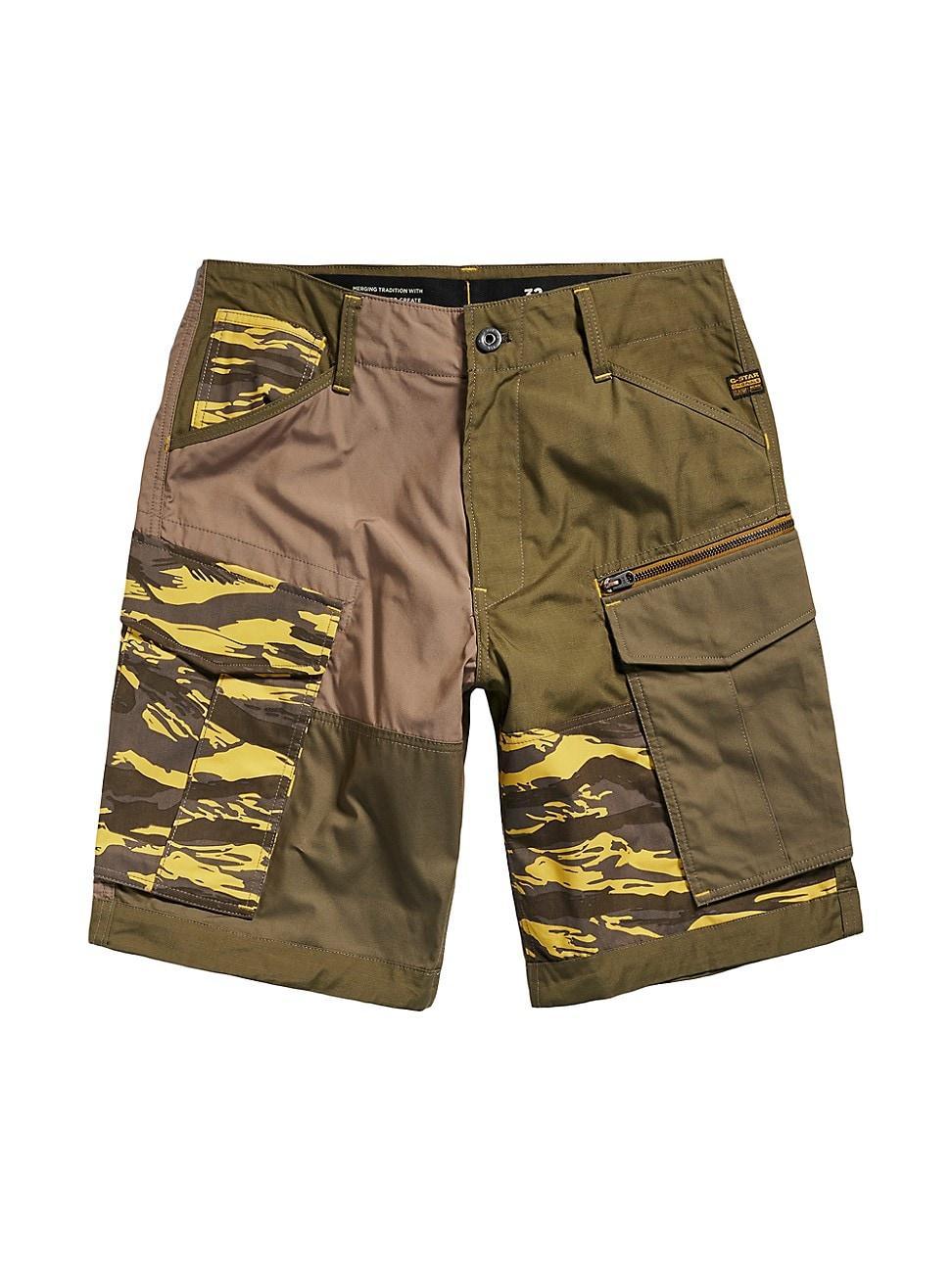 Mens Rovic Colorblocked Cargo Shorts Product Image