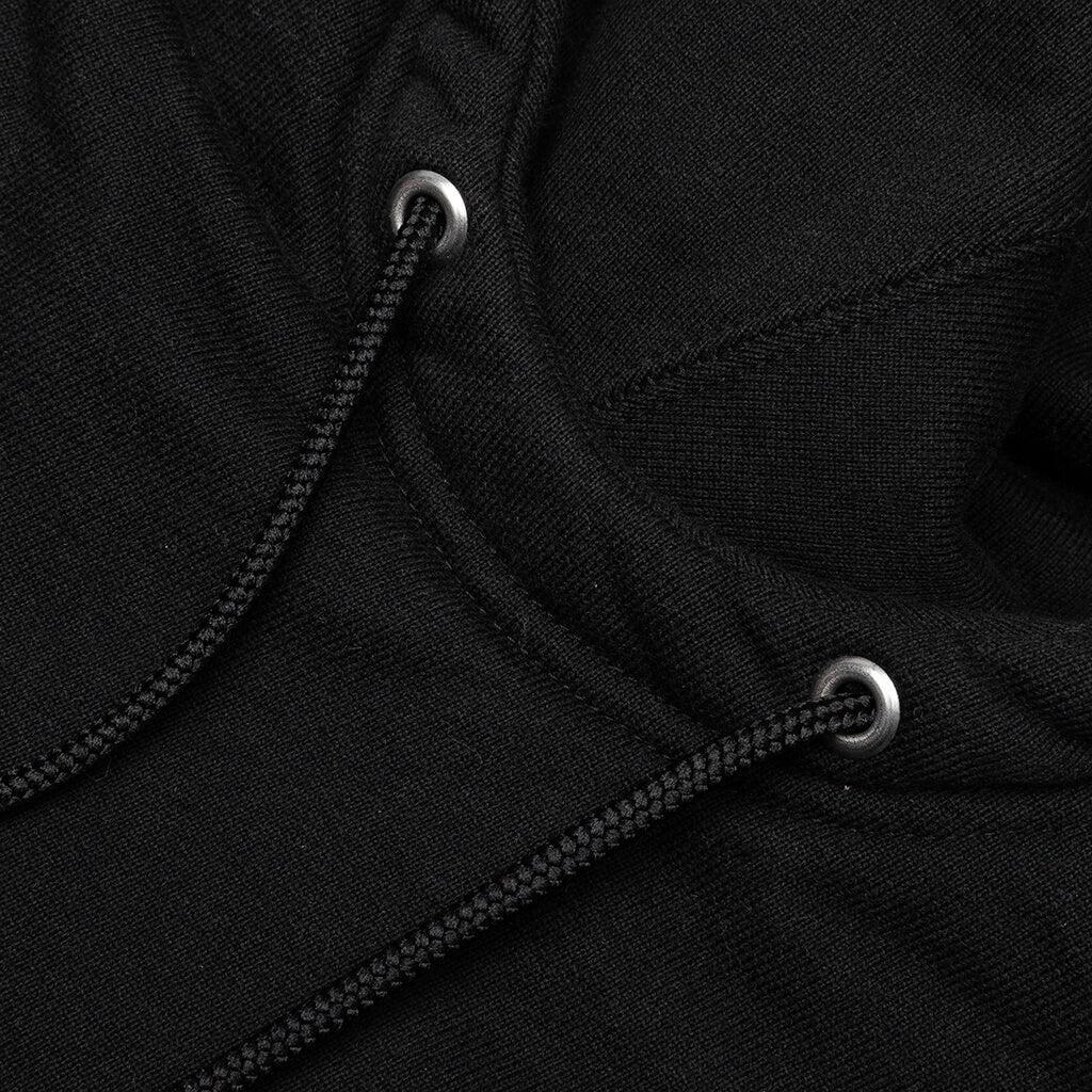 JERSEY / C-HOODED L/S - Black Male Product Image