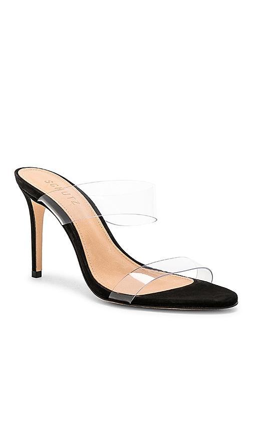 Schutz Ariella Heel in Black. Size 10, 6, 7.5, 8, 8.5, 9.5. Product Image