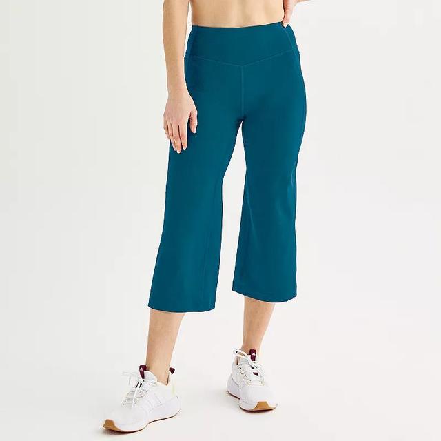 Womens Tek Gear Ultrastretch Wide Leg Crop Pants Product Image