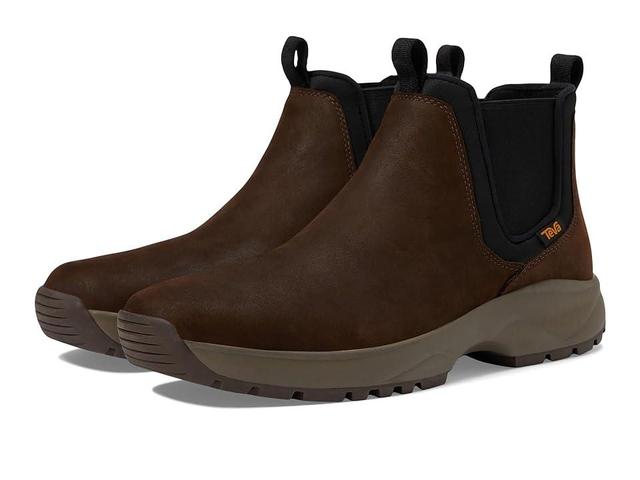 TEVA Mens Tusayan Chelsea Boot in Chocolate Brown, Size 14 Product Image