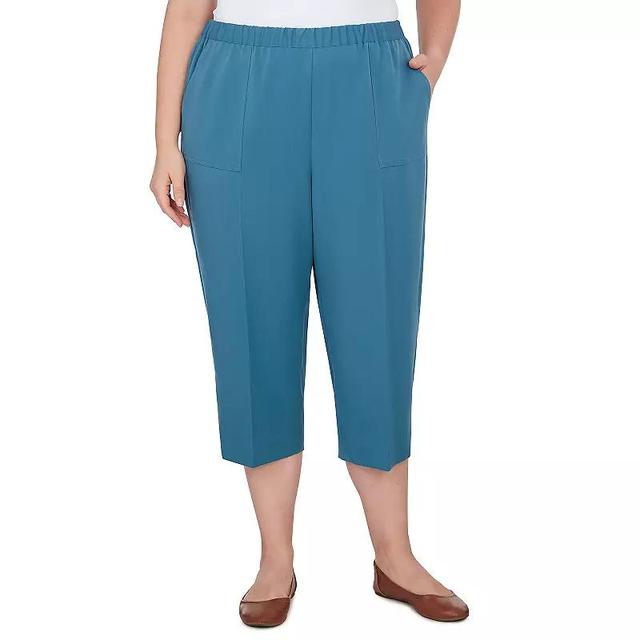 Plus Size Alfred Dunner Sedona Capri Pants, Womens Product Image