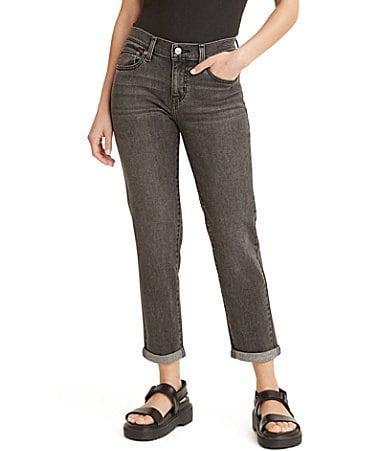 Women's Relaxed Boyfriend Tapered-Leg Jeans Product Image