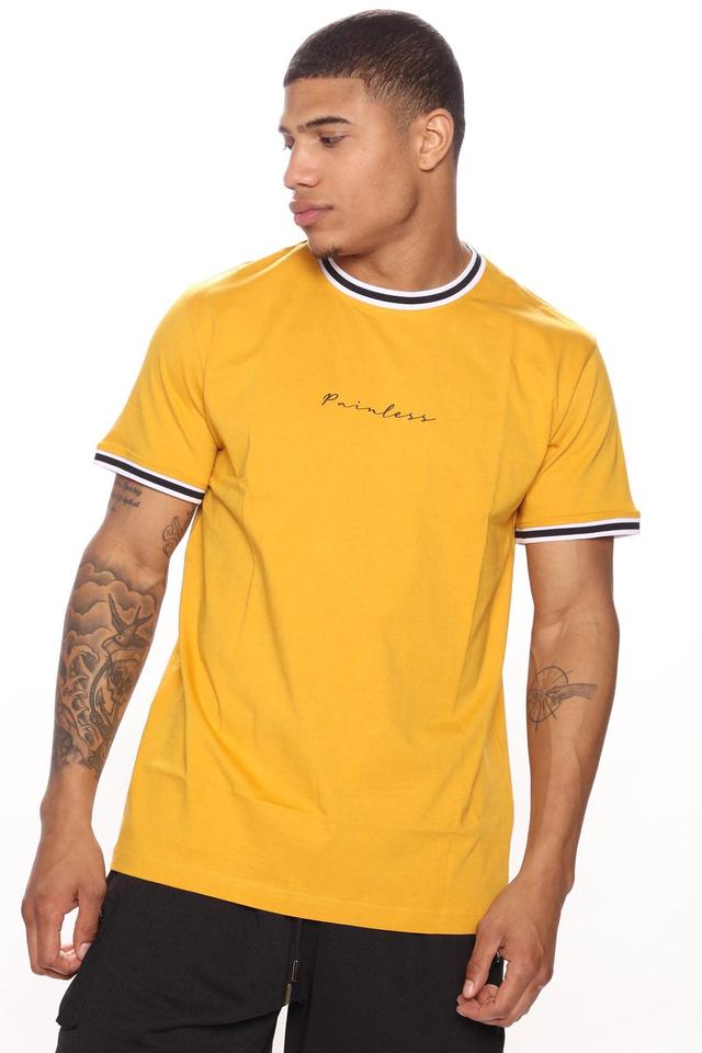 Painless Short Sleeve Tee - Gold Product Image