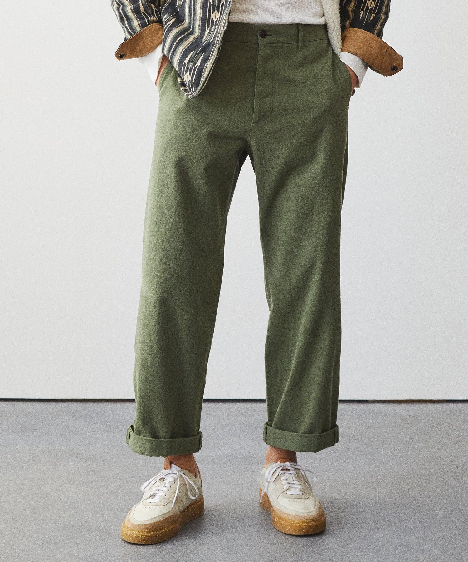 Japanese Relaxed Fit Selvedge Chino Product Image