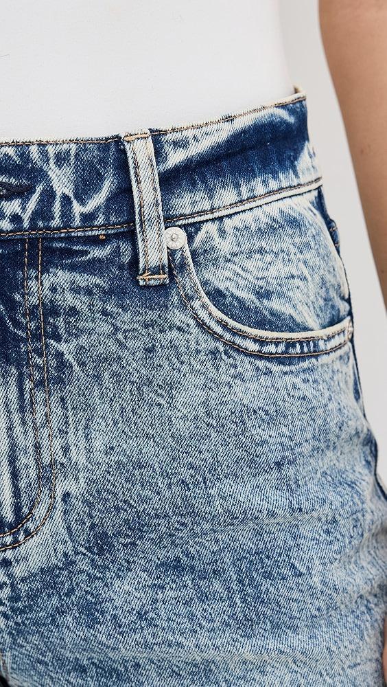 alice + olivia Tucker Baggy Jeans with Darted Knees | Shopbop Product Image