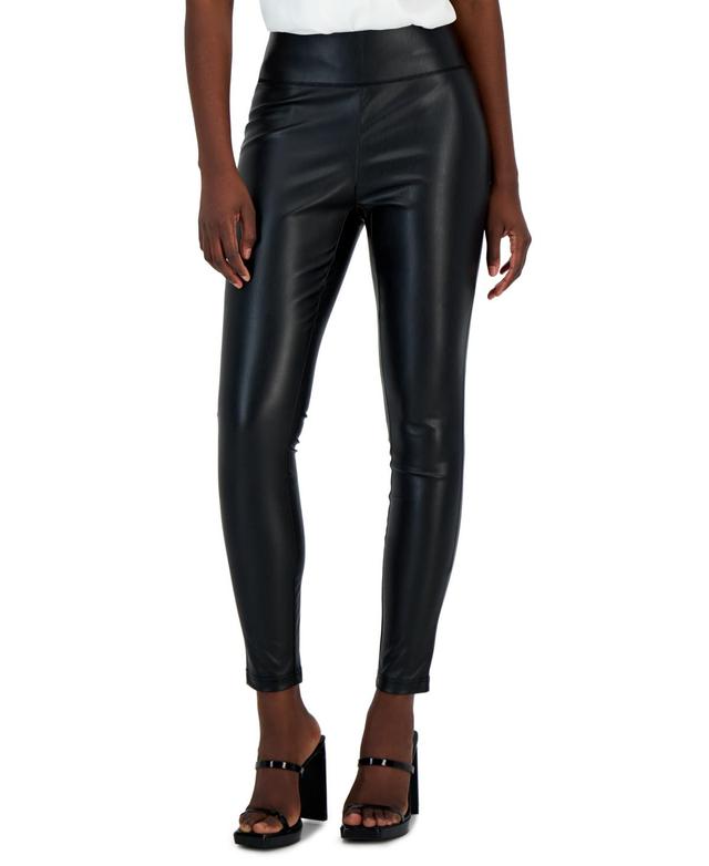 I.n.c. International Concepts Womens Faux-Leather Leggings, Created for Macys Product Image