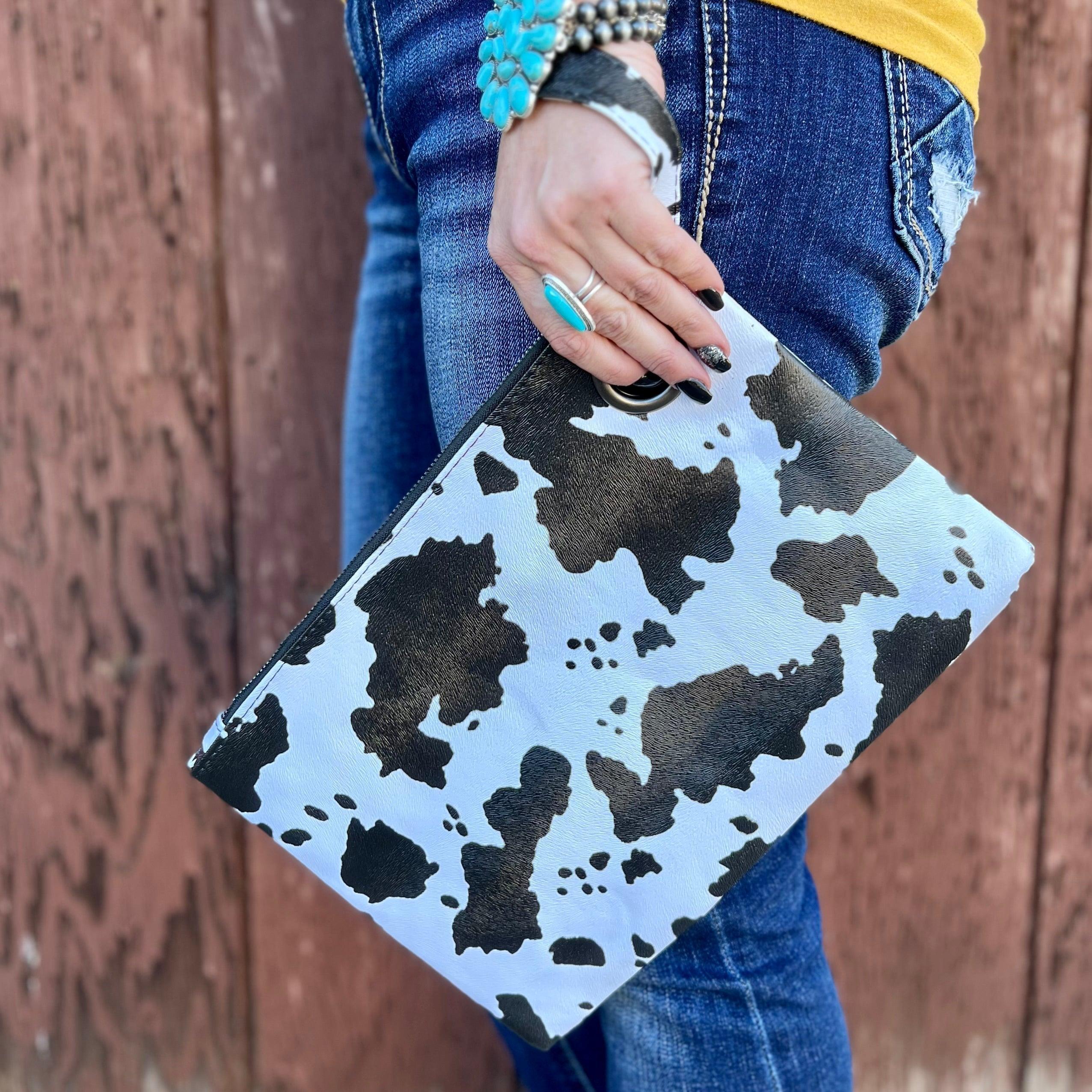 Dani Cow Wristlet Product Image